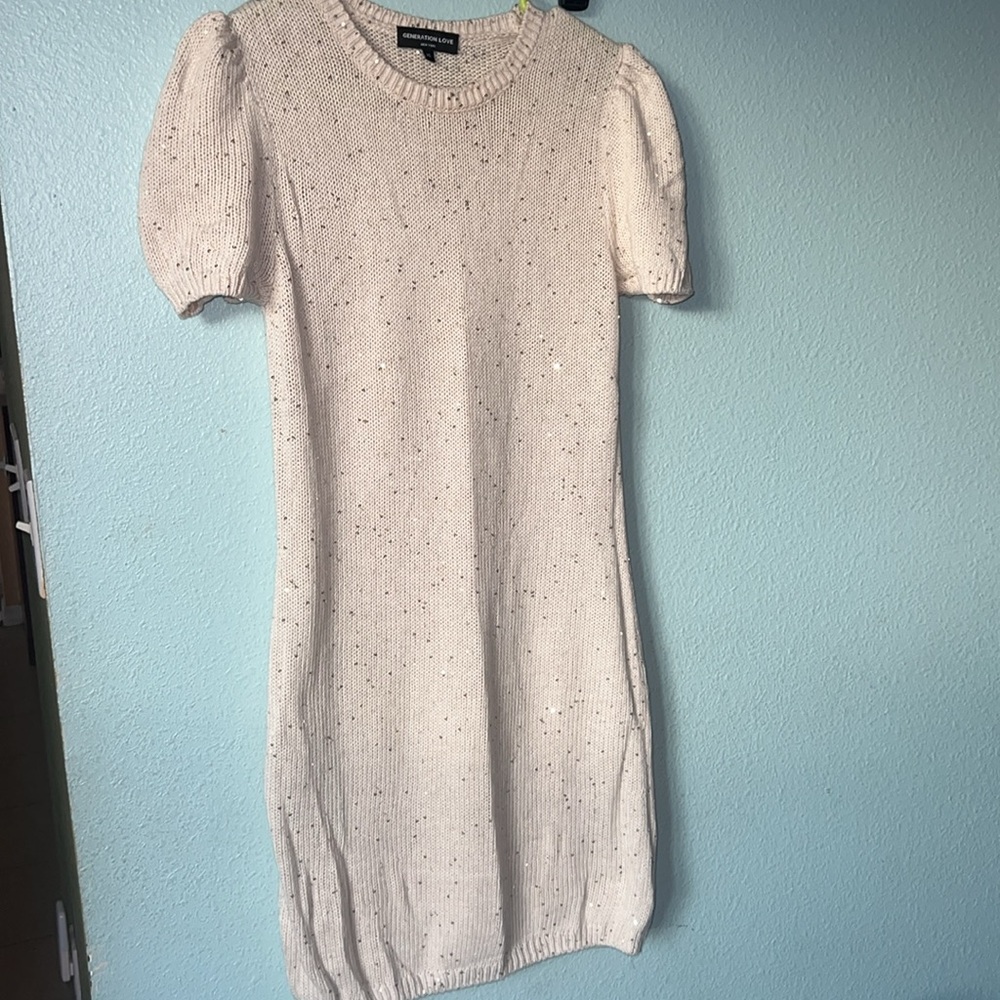 Generation Love Sequins Sweater Material Dress - image 2